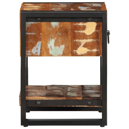 Bedside Cabinets 2 pcs Multicolour Solid Rough Wood Mango