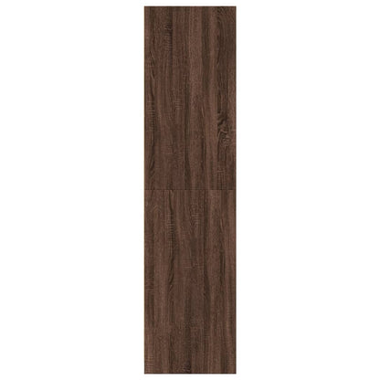 Wardrobe Brown Oak 30x50x200 cm Engineered Wood