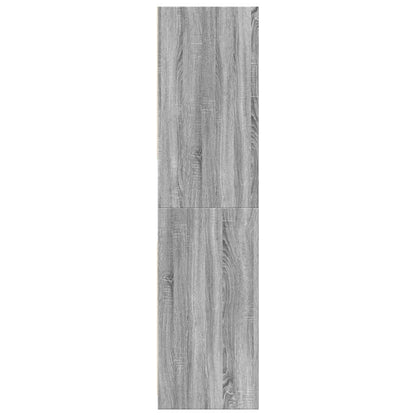 Wardrobe Grey Sonoma 80x50x200 cm Engineered Wood