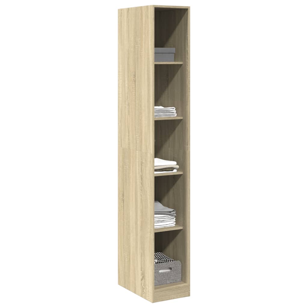 Wardrobe Sonoma Oak 30x50x200 cm Engineered Wood