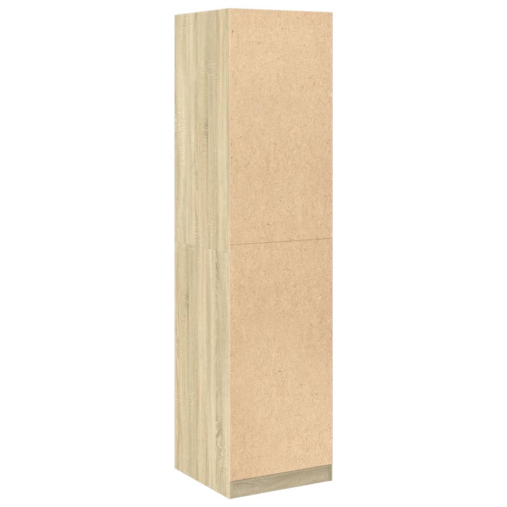 Wardrobe Sonoma Oak 50x50x200 cm Engineered Wood