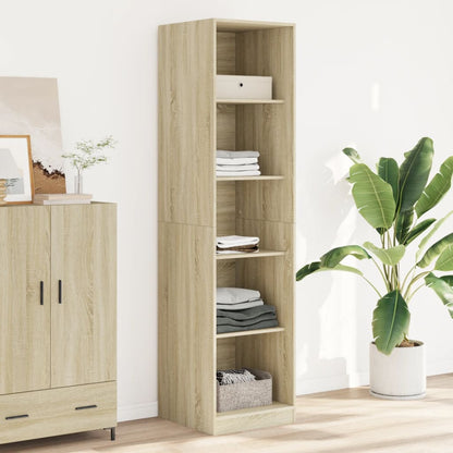 Wardrobe Sonoma Oak 50x50x200 cm Engineered Wood