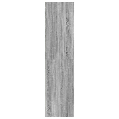 Wardrobe Grey Sonoma 80x50x200 cm Engineered Wood