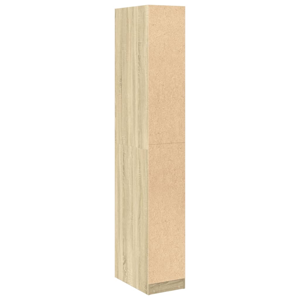 Wardrobe Sonoma Oak 30x50x200 cm Engineered Wood