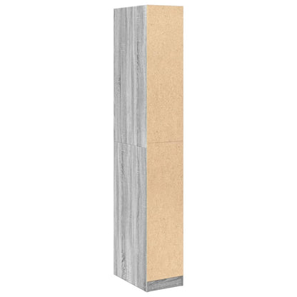 Wardrobe Grey Sonoma 30x50x200 cm Engineered Wood