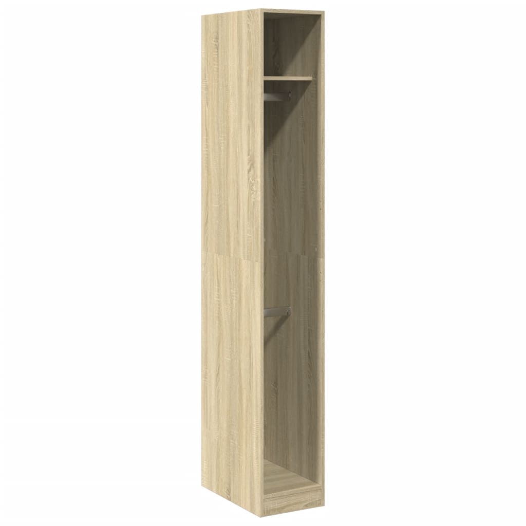 Wardrobe Sonoma Oak 30x50x200 cm Engineered Wood