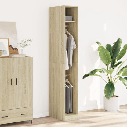 Wardrobe Sonoma Oak 30x50x200 cm Engineered Wood