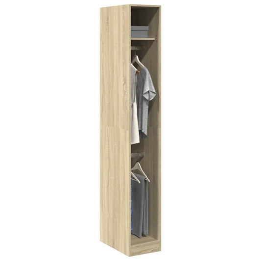 Wardrobe Sonoma Oak 30x50x200 cm Engineered Wood