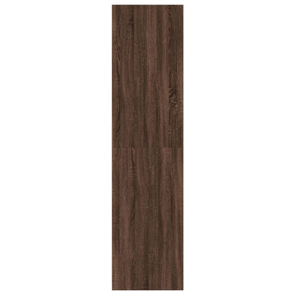 Wardrobe Brown Oak 30x50x200 cm Engineered Wood