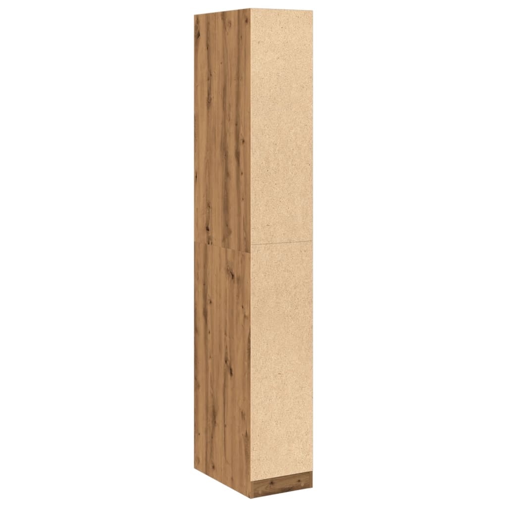 Wardrobe Artisian Oak 30x50x200 cm Engineered Wood