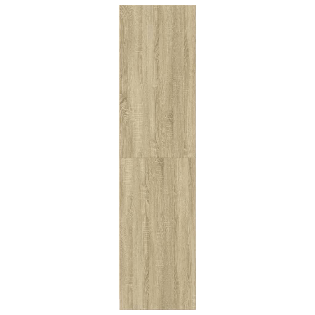 Wardrobe Sonoma Oak 80x50x200 cm Engineered Wood