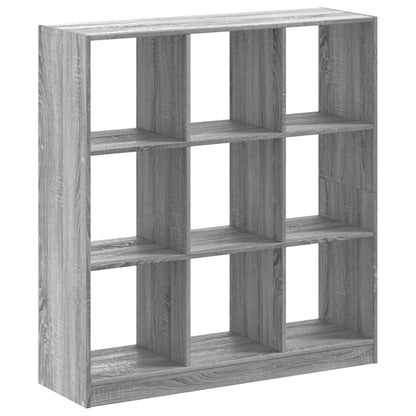 Bookcase Grey Sonoma 102x32x108 cm Engineered Wood