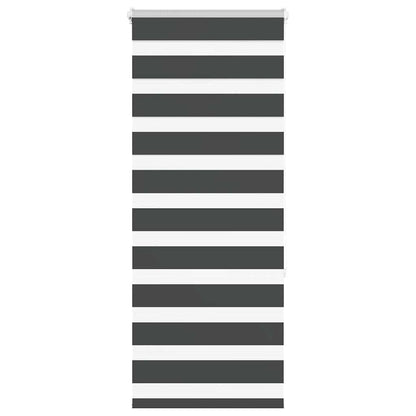 Zebra Blind Black 60x150 cm Fabric Width 55.9 cm Polyester