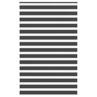 Zebra Blind Black 140x230 cm Fabric Width 135.9 cm Polyester