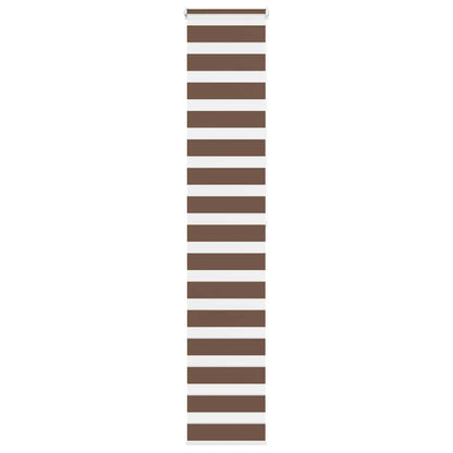 Zebra Blind Brown 45x200 cm Fabric Width 40.9 cm Polyester