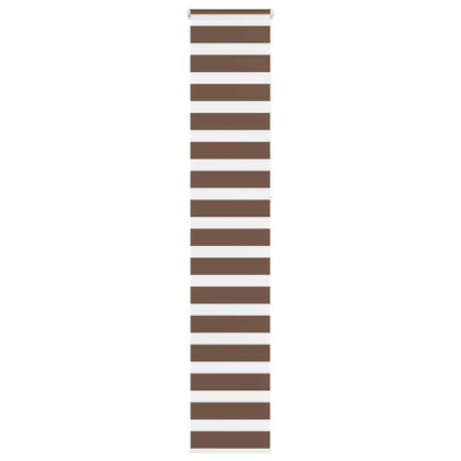 Zebra Blind Brown 40x230 cm Fabric Width 35.9 cm Polyester