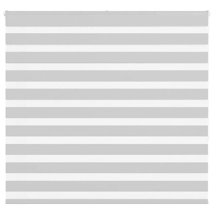 Zebra Blind Light Grey 155x150 cm Fabric Width 150.9 cm Polyester