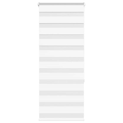 Zebra Blind White 60x150 cm Fabric Width 55.9 cm Polyester