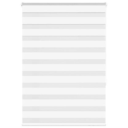 Zebra Blind White 95x150 cm Fabric Width 90.9 cm Polyester