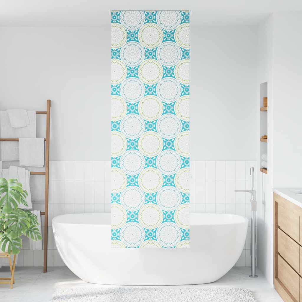 Shower Roller Blind 60x240 cm Fabric Width 56 cm