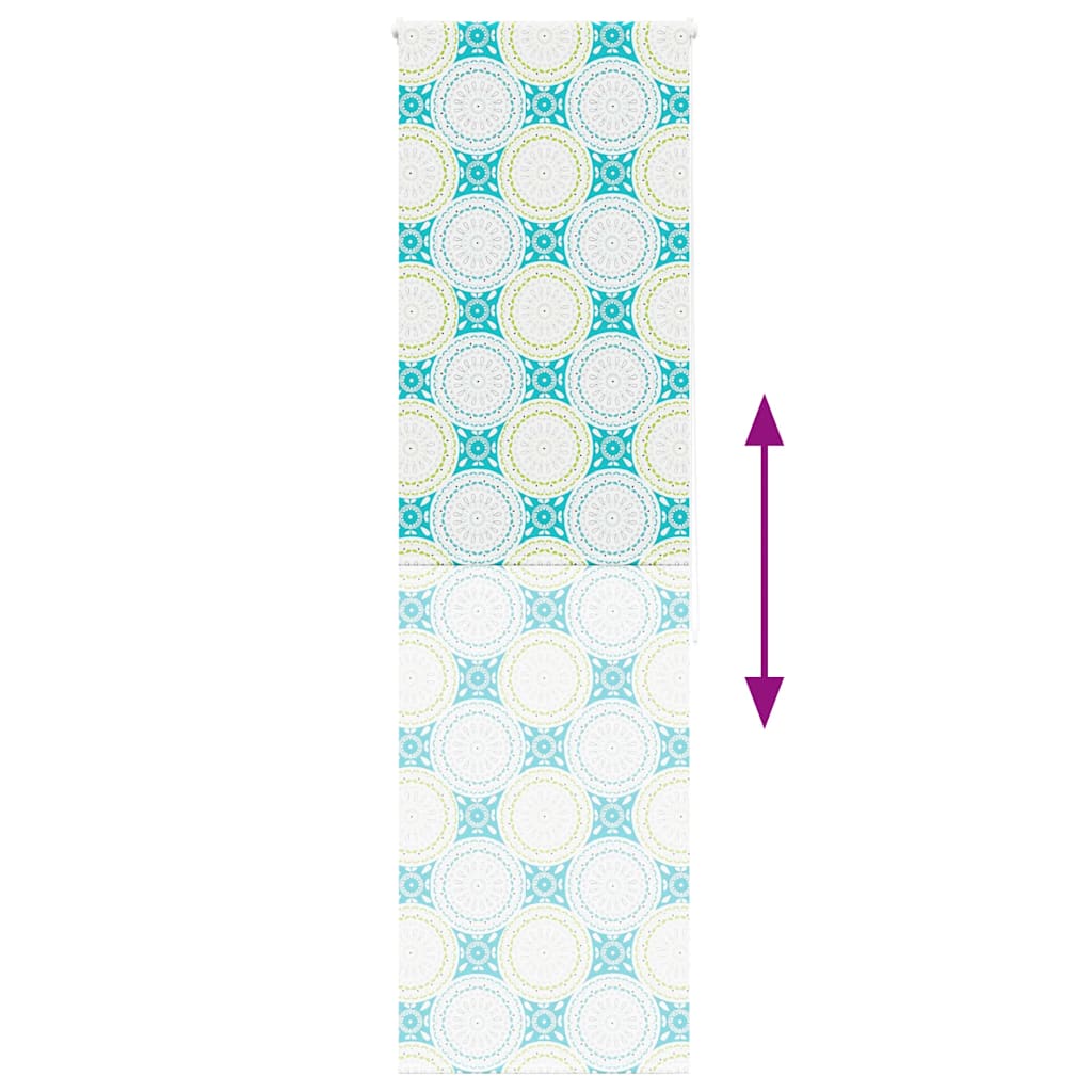 Shower Roller Blind 60x240 cm Fabric Width 56 cm