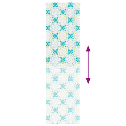 Shower Roller Blind 70x240 cm Fabric Width 66 cm