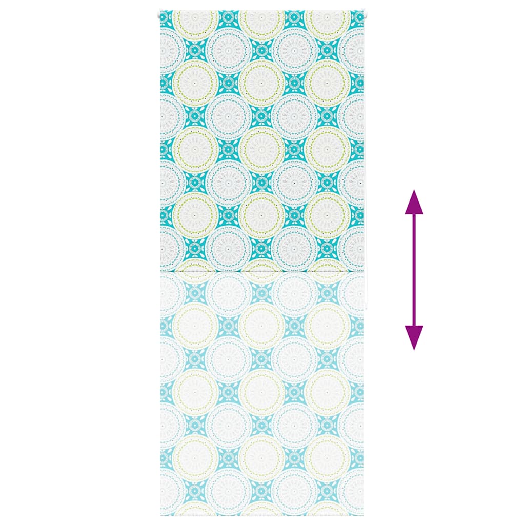Shower Roller Blind 100x240 cm Fabric Width 96 cm