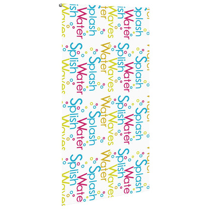 Shower Roller Blind 130x240 cm Fabric Width 126 cm