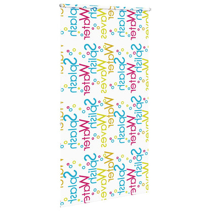 Shower Roller Blind 130x240 cm Fabric Width 126 cm