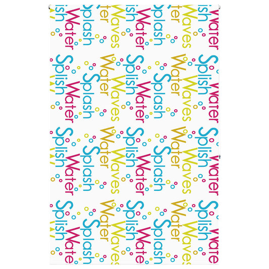 Shower Roller Blind 150x240 cm Fabric Width 146 cm