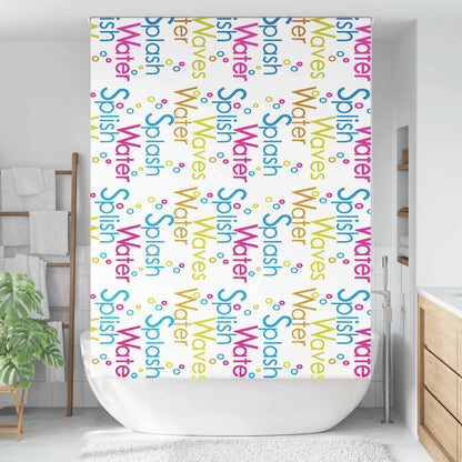Shower Roller Blind 160x240 cm Fabric Width 156 cm