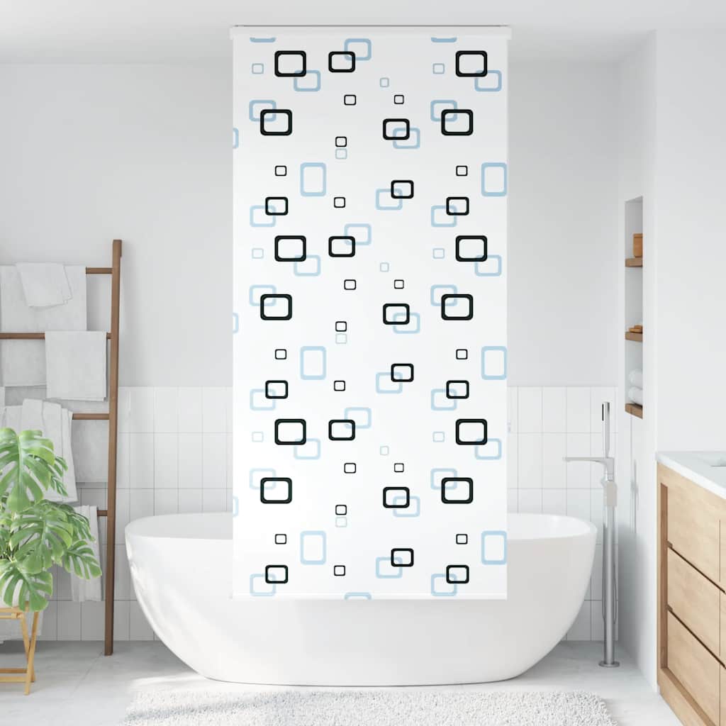 Shower Roller Blind with Cassette 110x240 cm Fabric Width 106 cm