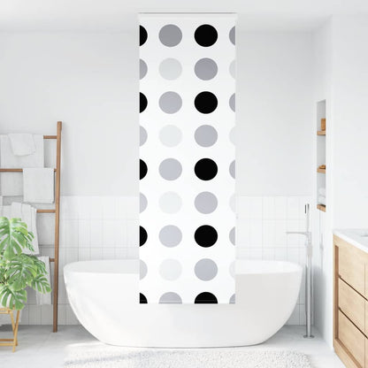 Shower Roller Blind with Cassette 60x240 cm Fabric Width 56 cm