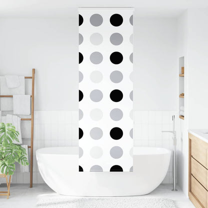 Shower Roller Blind with Cassette 70x240 cm Fabric Width 66 cm