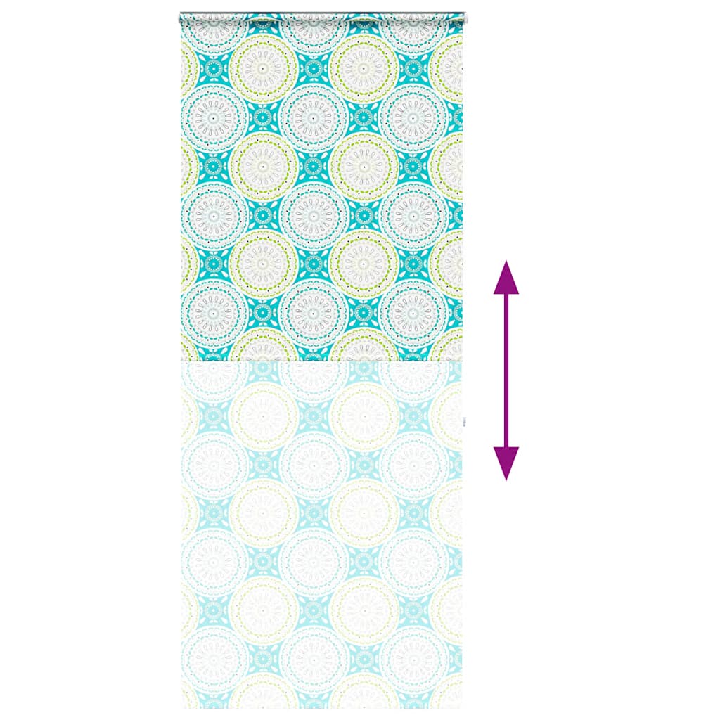 Shower Roller Blind with Cassette 100x240 cm Fabric Width 96 cm