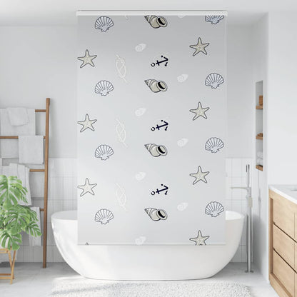 Shower Roller Blind with Cassette 120x240 cm Fabric Width 116 cm