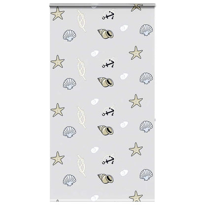 Shower Roller Blind with Cassette 140x240 cm Fabric Width 136 cm