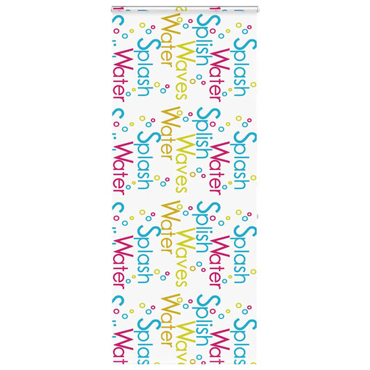 Shower Roller Blind with Cassette 110x240 cm Fabric Width 106 cm