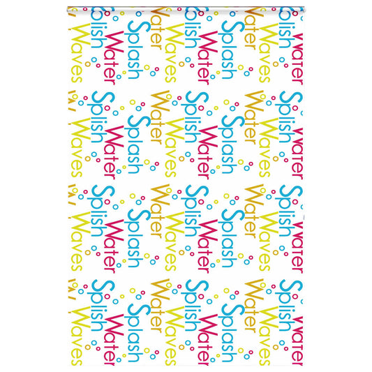 Shower Roller Blind with Cassette 150x240 cm Fabric Width 146 cm