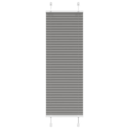 Pleated Blind Anthracite 45x150 cm Fabric Width 44.4 cm Polyester