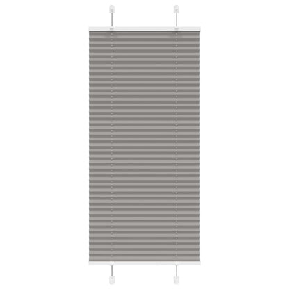 Pleated Blind Anthracite 55x150 cm Fabric Width 54.4 cm Polyester