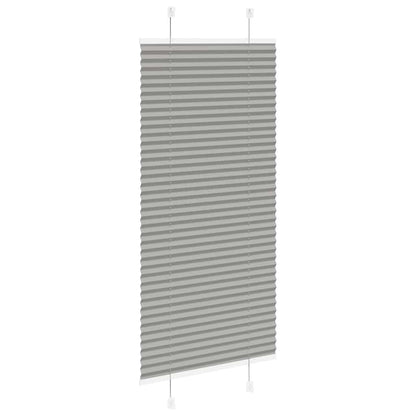 Pleated Blind Anthracite 65x150 cm Fabric Width 64.4 cm Polyester