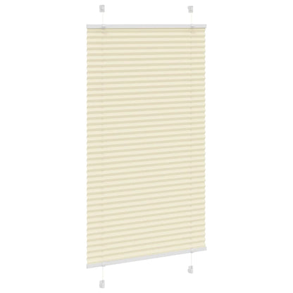Pleated Blind Cream 75x100 cm Fabric Width 74.4 cm Polyester