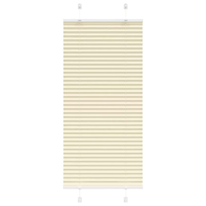 Pleated Blind Cream 55x150 cm Fabric Width 54.4 cm Polyester
