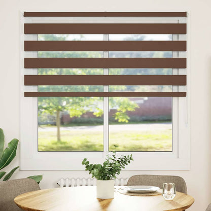 Pleated Blind Light Grey 110x150 cm Fabric Width 109.4 cm Polyester