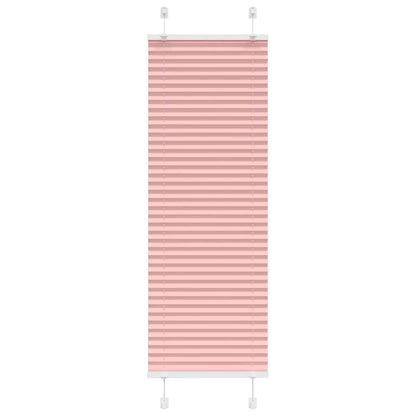 Pleated Blind Pink 45x150 cm Fabric Width 44.4 cm Polyester