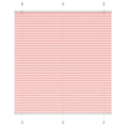 Pleated Blind Pink 120x150 cm Fabric Width 119.4 cm Polyester