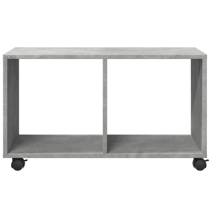 vidaXL Rolling Cabinet Concrete Grey 72x33x42.5 cm Engineered Wood