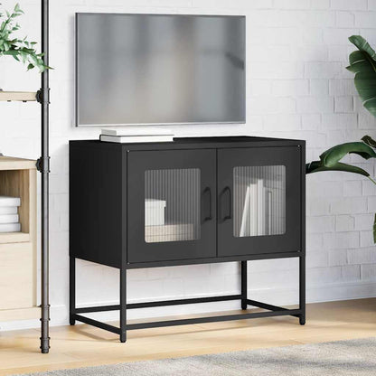 TV Cabinet Black 68x39x60.5 cm Cold-rolled Steel