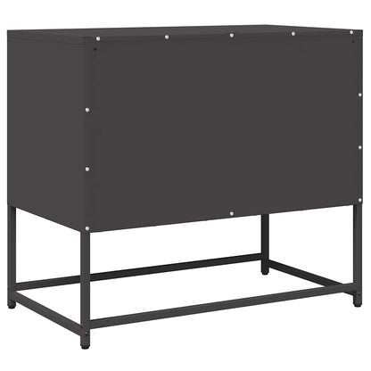 TV Cabinet Black 68x39x60.5 cm Cold-rolled Steel